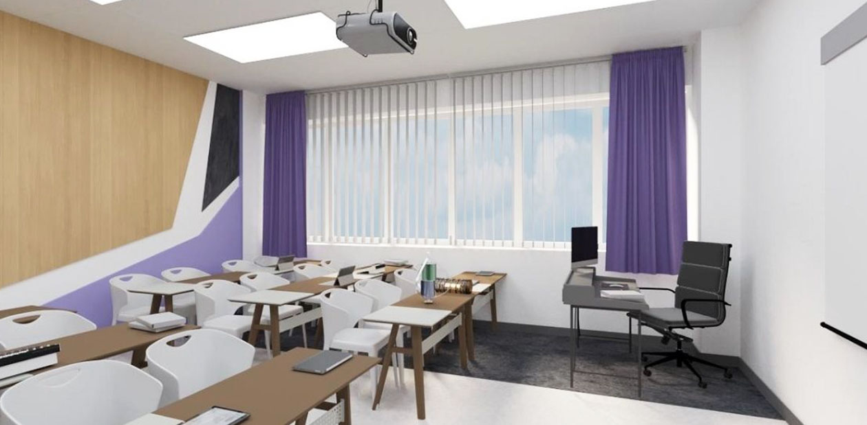 Завершен ремонт учебных классов в Академии современных технологий автомобилестроения им. А.Н. Моисеева