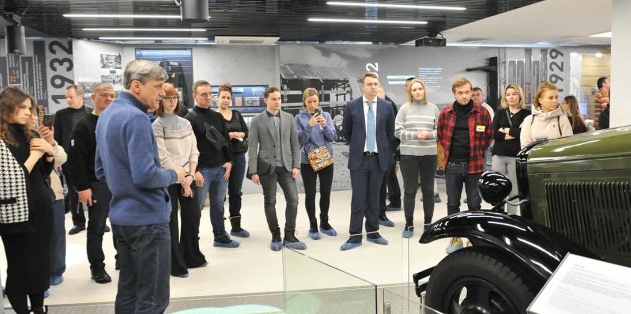 Музей истории «ГАЗ» посетили организаторы и участники Международного фестиваля научно-технической анимации «МультПром»